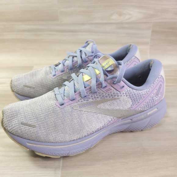 Brooks Ghost 14 Women's Size 8 B (Medium) Lilac Running Shoes 1203561B566 Purple - Picture 1 of 16